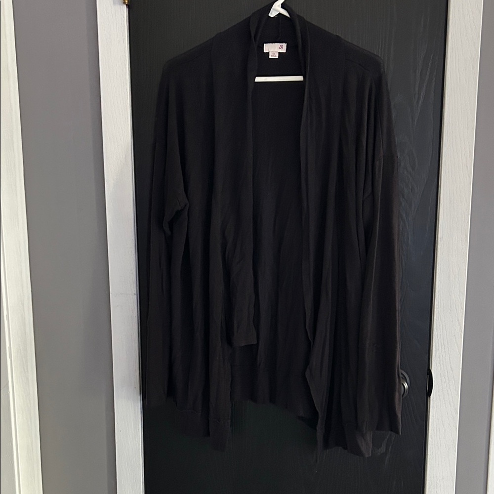 SO Women's Elegant Black Cardigan